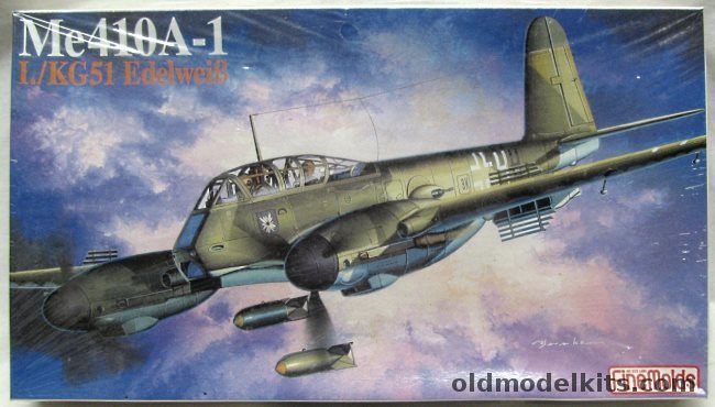 Fine Molds 1/72 Me-410 A-1 (Me410A1) - Luftwaffe KG51 Edelweiss, FP12-2800 plastic model kit